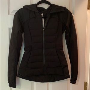 “Down For It” Lululemon Jacket in Black